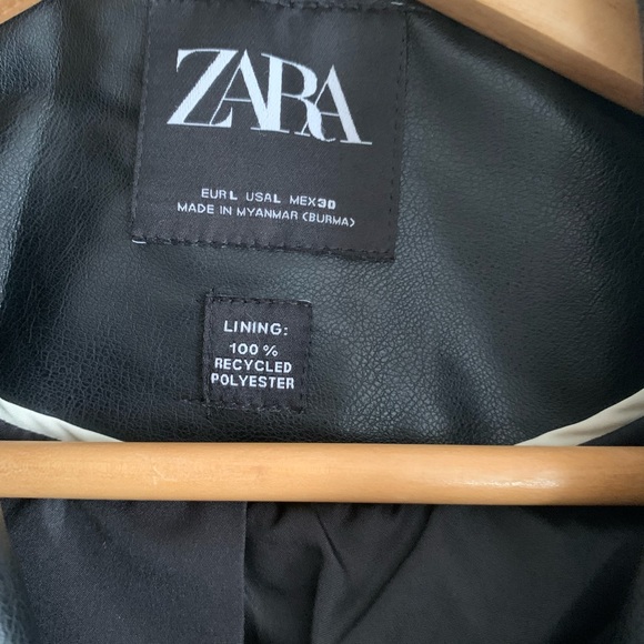 Zara faux leather jacket - Picture 3 of 3